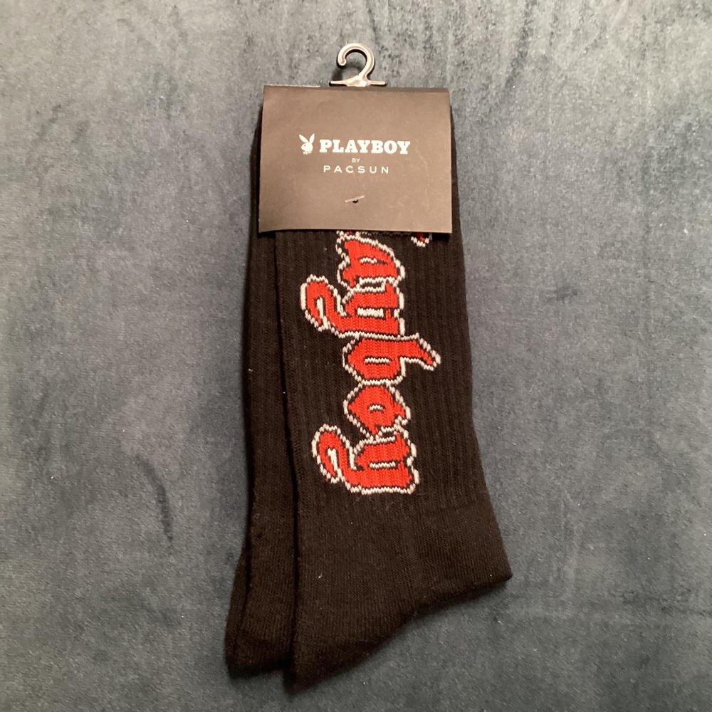 Playboy Black Socks